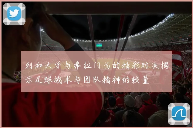 利加大学与弗拉门戈的精彩对决揭示足球战术与团队精神的较量